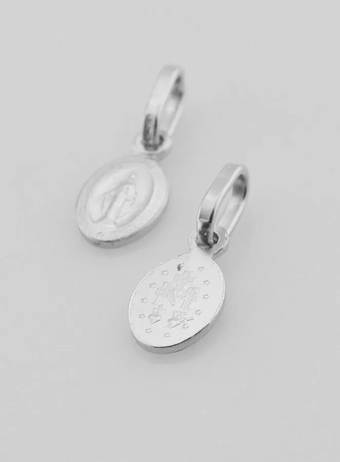 Wundertätige Medaille 925er Silber Rhodium - 8mm (pic 4)