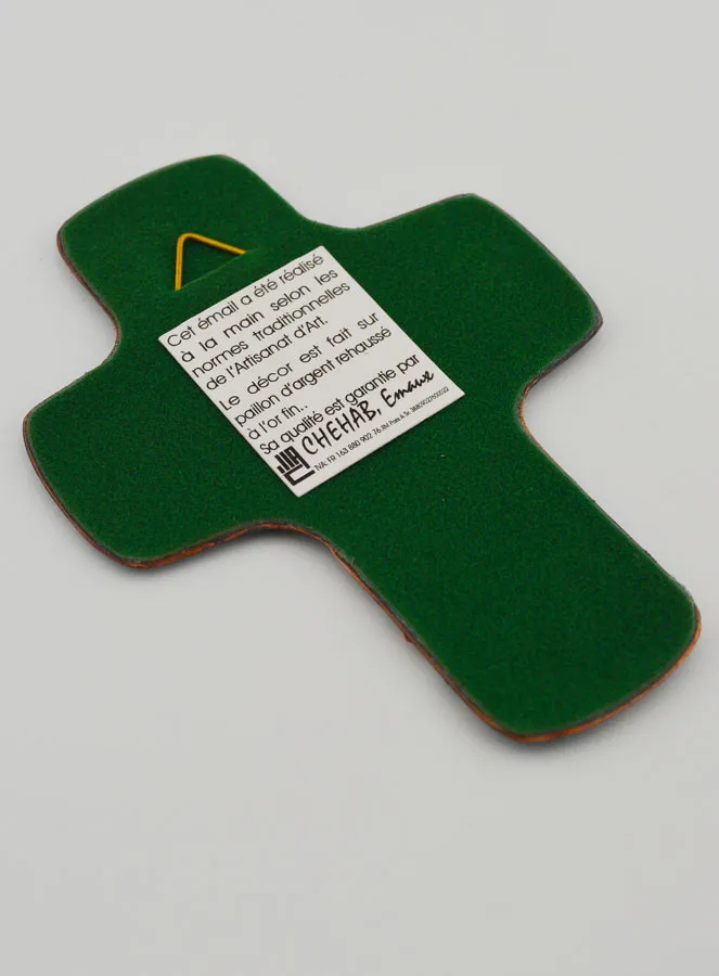 Kreuz Jesus Mein Erlöser aus Libanon Emaille (pic 4)