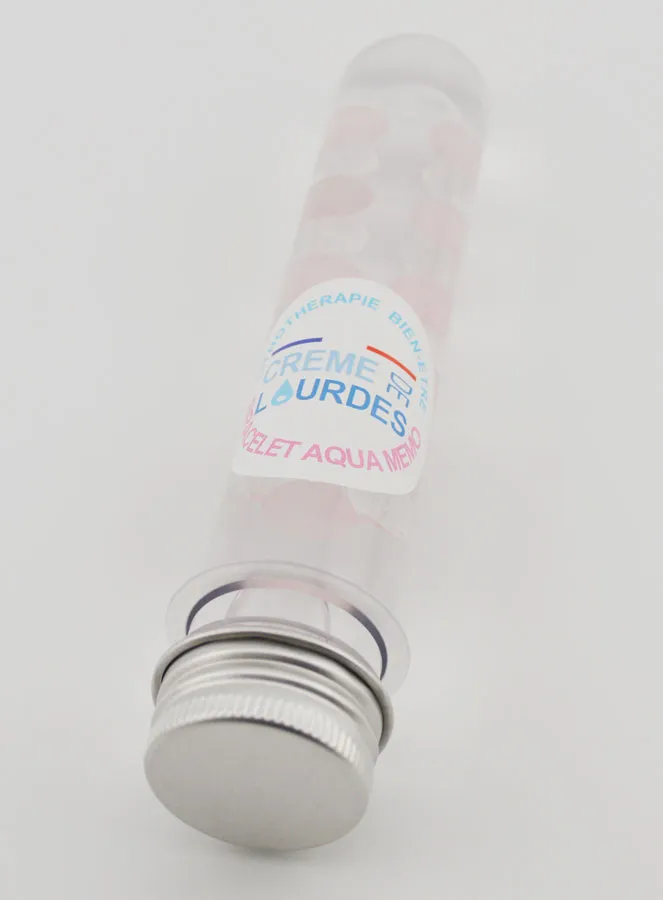 Armband aus Rosenquarz und Bergkristall in Lourdeswasser (pic 4)