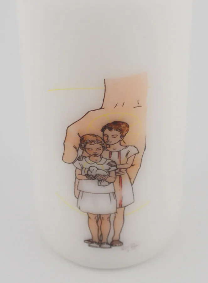 Kerze Firmung - Mädchen (pic 4)