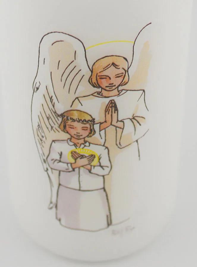 Kerze zur Erstkommunion Dankgebet - Mädchen Blond (pic 4)