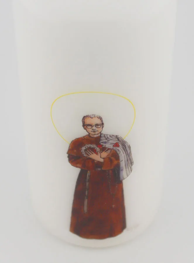 Kerze Heiliger Maximilian Kolbe (pic 4)