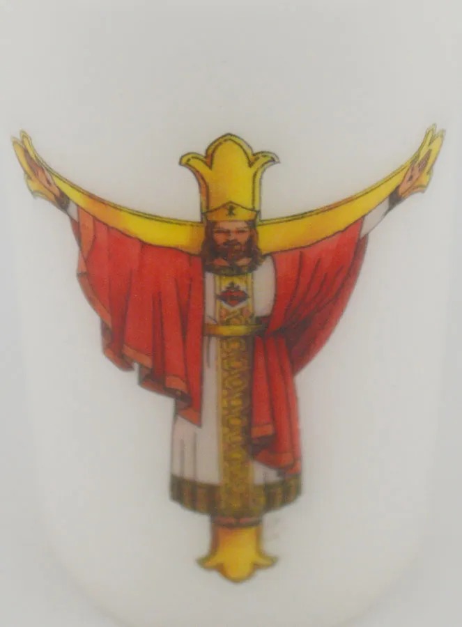 Kerze Christus Romanisch (pic 4)