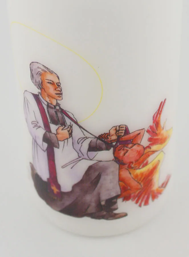 Kerze H. Jean Marie Vianney - Heiliger Pfarrer von Ars (pic 4)