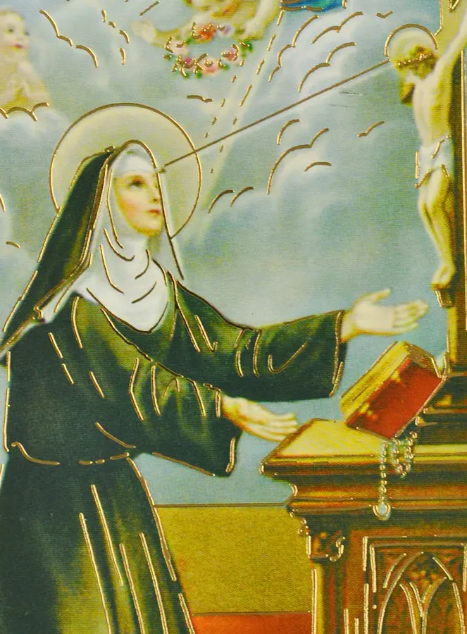 Religiöse Ikone Heilige Rita - 15 cm (pic 3)