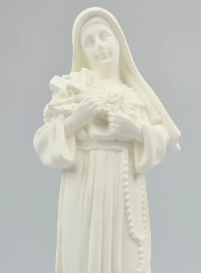 Figur Heilige Rita aus Alabaster - 19cm (pic 3)