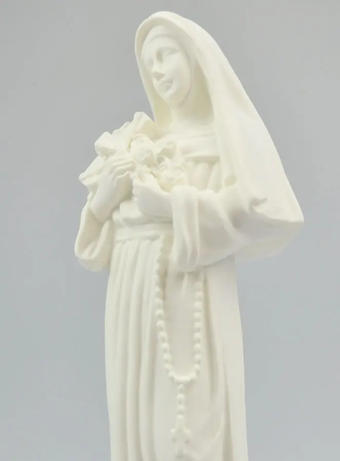 Figur Heilige Rita aus Alabaster - 19cm (pic 4)