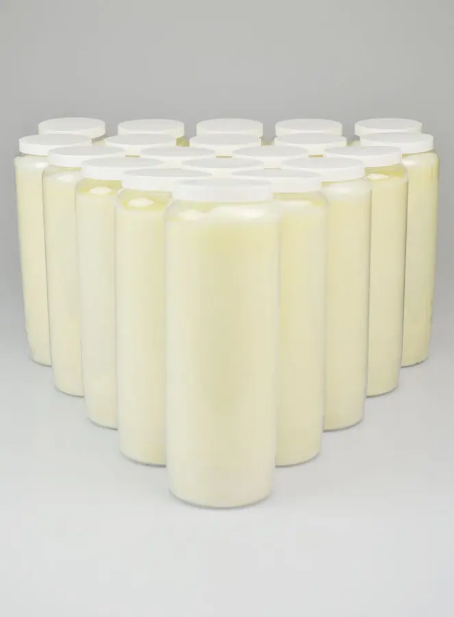 Karton 20 Novenen Kerzen Weiss (pic 1)