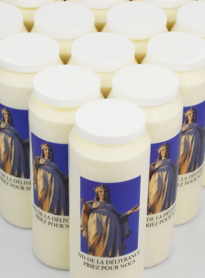 20 Novene-Kerzen Mutter Gottes der Befreiung - 17,5 cm (pic 4)