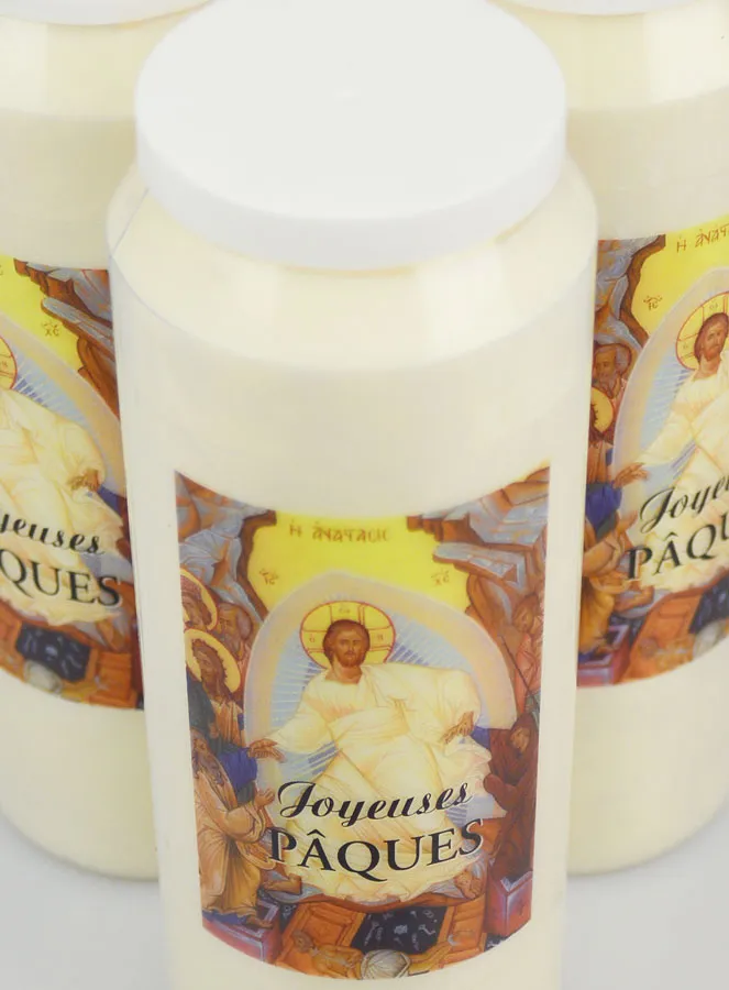 3 Novenenkerzen Frohe Ostern (pic 4)