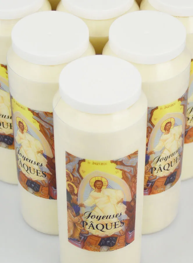 10-er Set Novenenkerzen Frohe Ostern (pic 4)