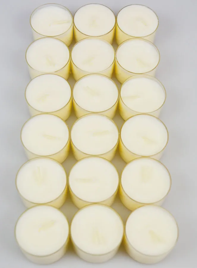 Set mit 18 Bio-Teelichtern 100% Natürlich - 7 Stunden (pic 4)