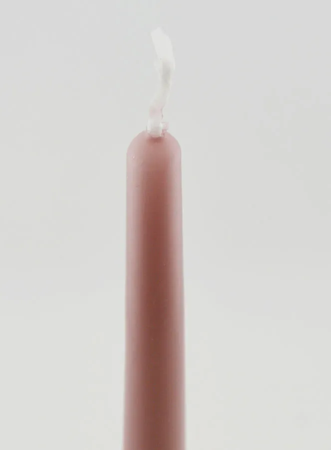 Spitzkerze Farbe Woodrose - 25cm (pic 4)
