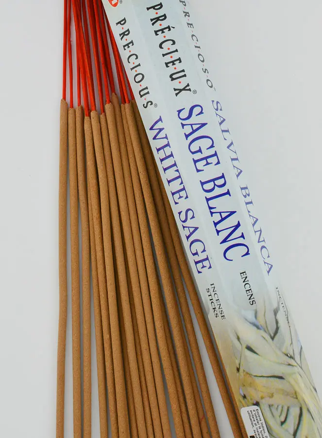 Räucherstäbchen Weißer Salbei HEM - 20 Stäbchen (pic 3)