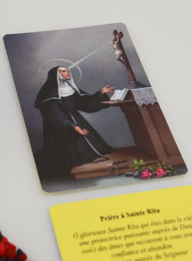 Religiöser Weihrauch Heilige Rita und Gebet (pic 4)