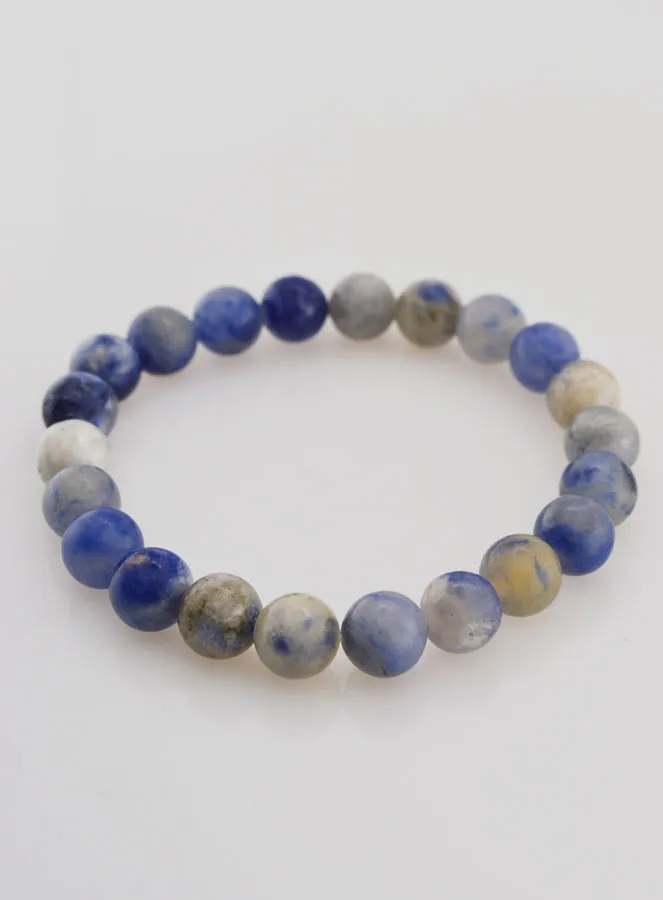 Edelstein Armband aus Sodalith - 8mm (pic 4)