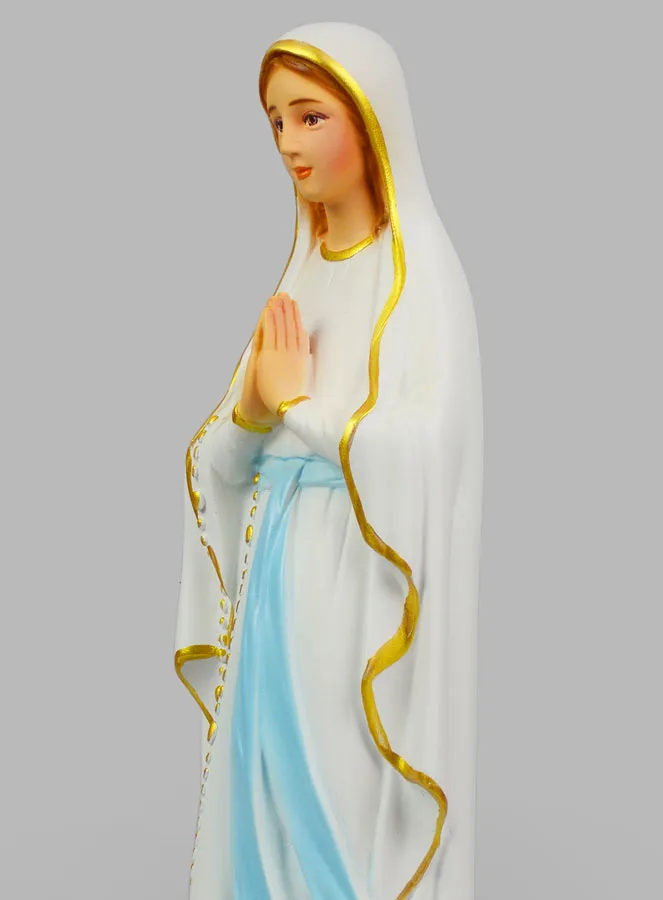 Religiöse Statue Unserer Lieben Frau von Lourdes – 40 cm (pic 4)