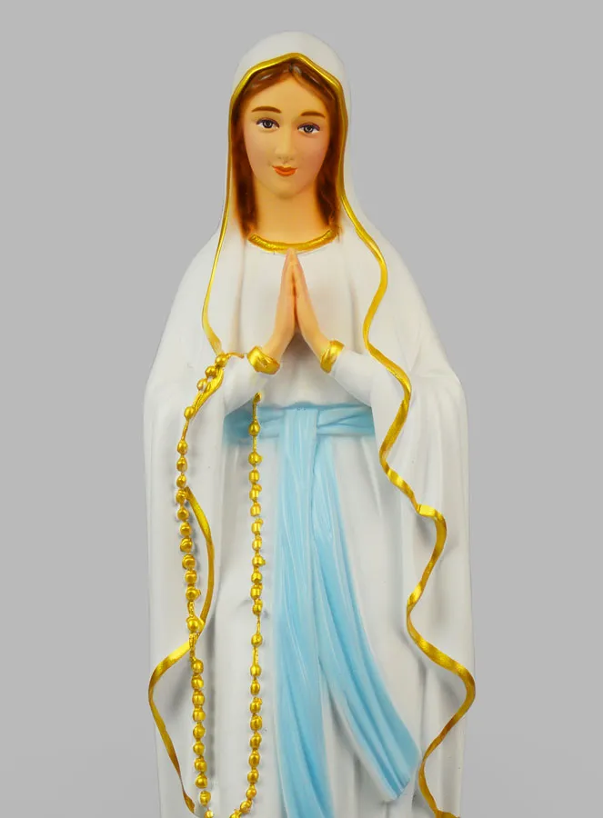 Religiöse Figur Muttergottes von Lourdes Bemalt – 50cm (pic 3)
