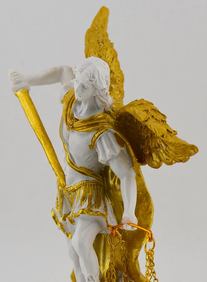 Religiöse Figur des Erzengels Michael mit Waage – 14 cm (pic 4)