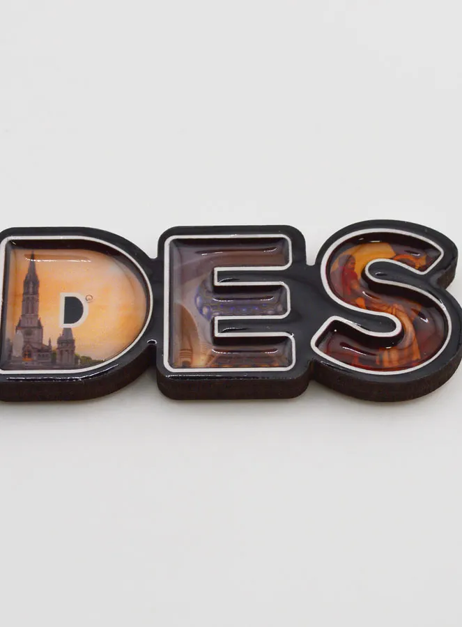 Souvenir von Lourdes - Magnet Text Lourdes 17cm (pic 4)