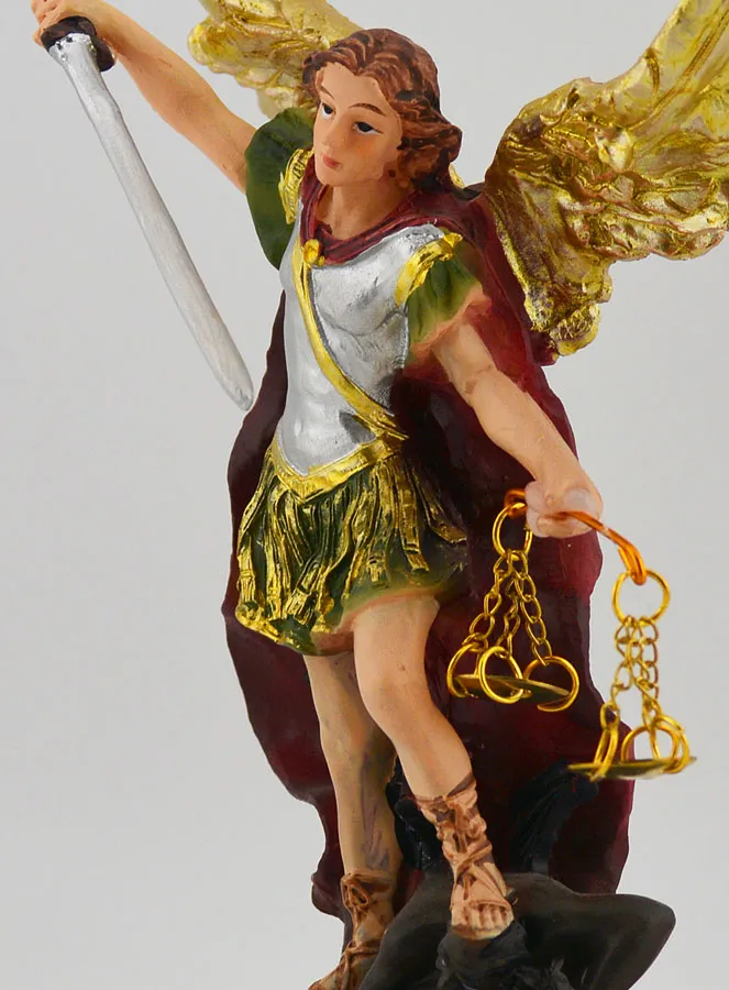 Religiöse Figur des Erzengels Michael - 15 cm (pic 4)