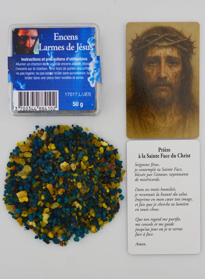 Religiöser Weihrauch Tränen Jesu + Gebet (pic 1)