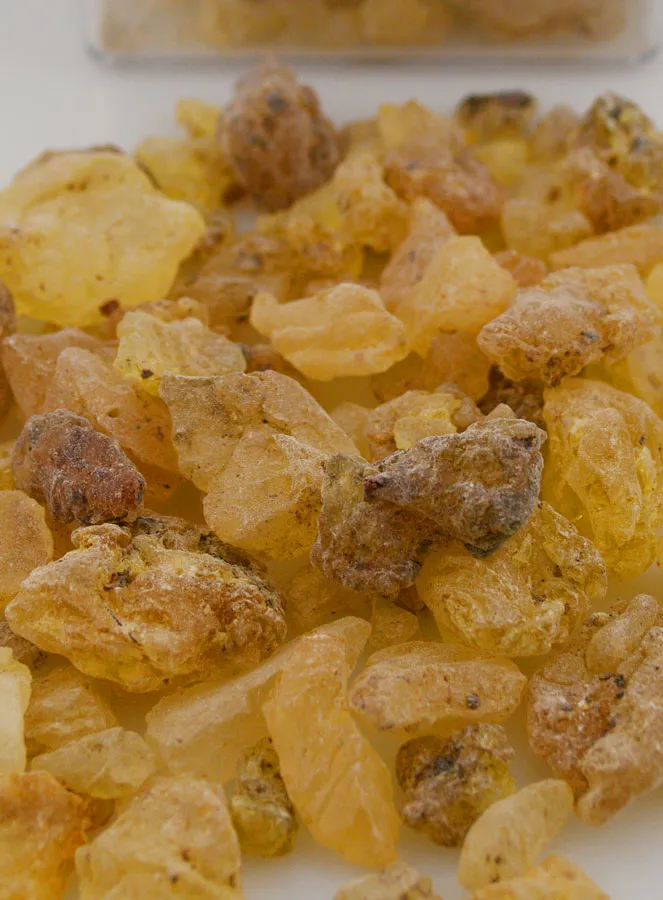Religiöser Weihrauch Copal + Gebet H. Franziskus (pic 2)