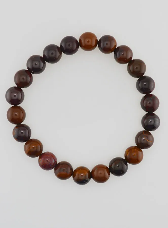 Armband aus Eisenauge AA - 8 mm (pic 1)