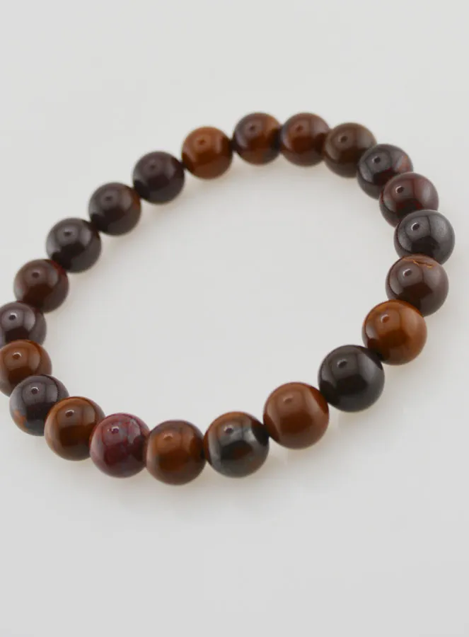 Armband aus Eisenauge AA - 8 mm (pic 4)