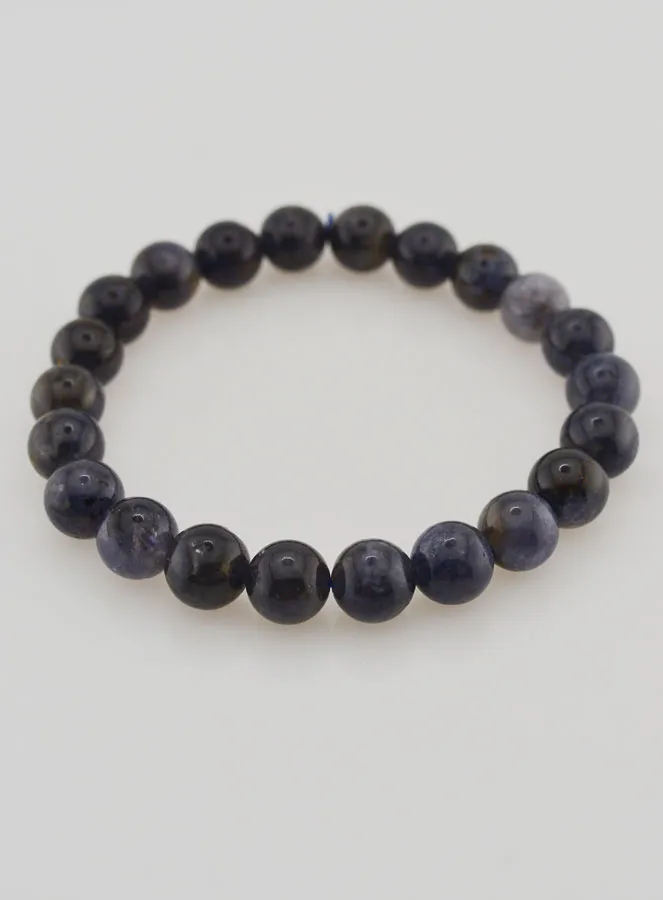 Edelstein Armband aus Cordierit Iolith - 8 mm (pic 2)