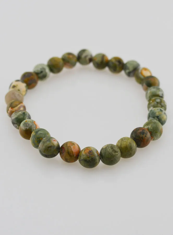 Edelstein Armband aus Rhyolith - 8 mm (pic 2)