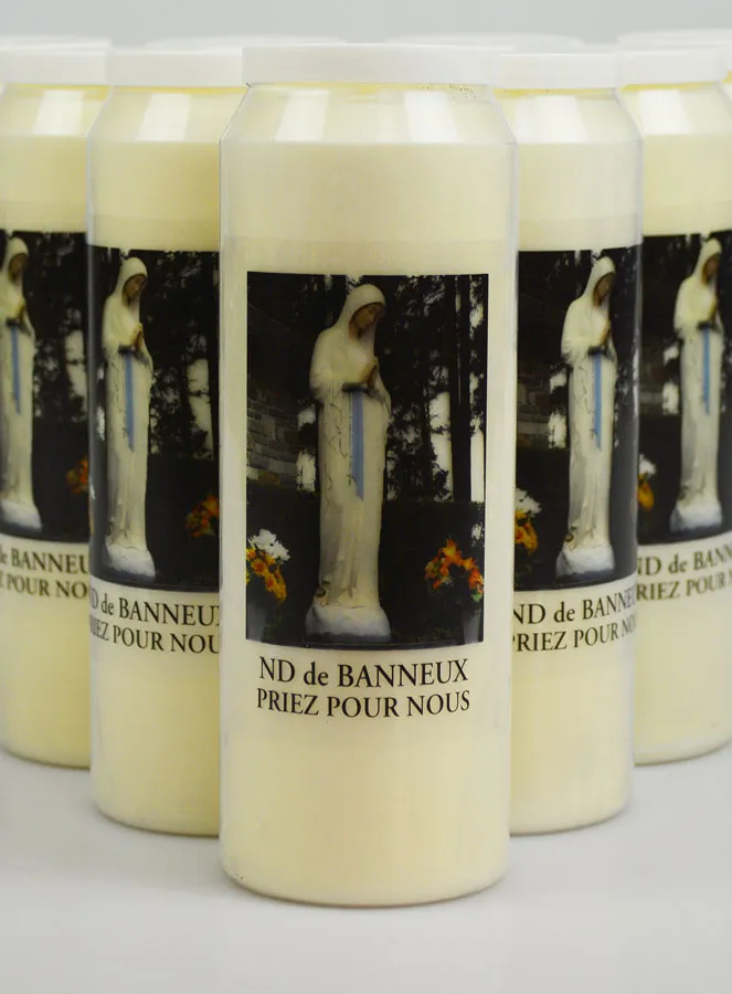 10 Novenen-Kerzen Gottesmutter von Banneux (pic 3)