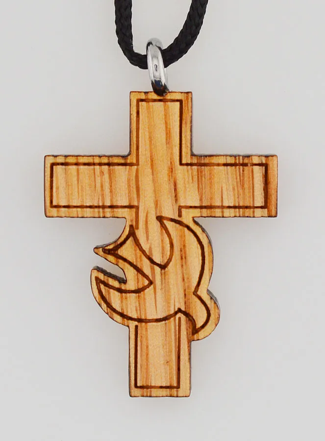 Anhänger Kreuz Firmung - Taube Heiliger Geist (pic 1)