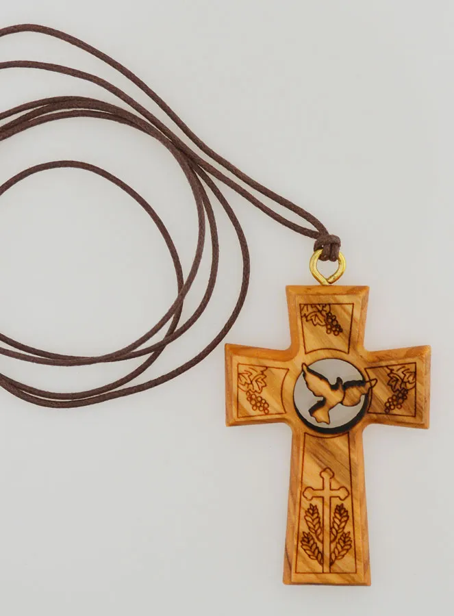 Kreuz Anhänger Firmung - Heilige Geist Taube (pic 4)