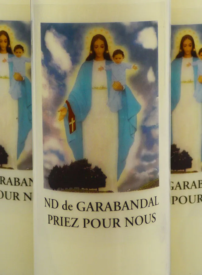 Set 3 Novenen-Kerzen Unsere Liebe Frau von Garabandal (pic 3)
