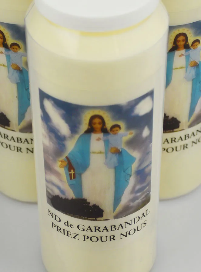 Set 3 Novenen-Kerzen Unsere Liebe Frau von Garabandal (pic 4)