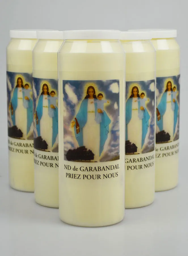 6 Novenen-Kerzen Madonna von Garabandal (pic 1)