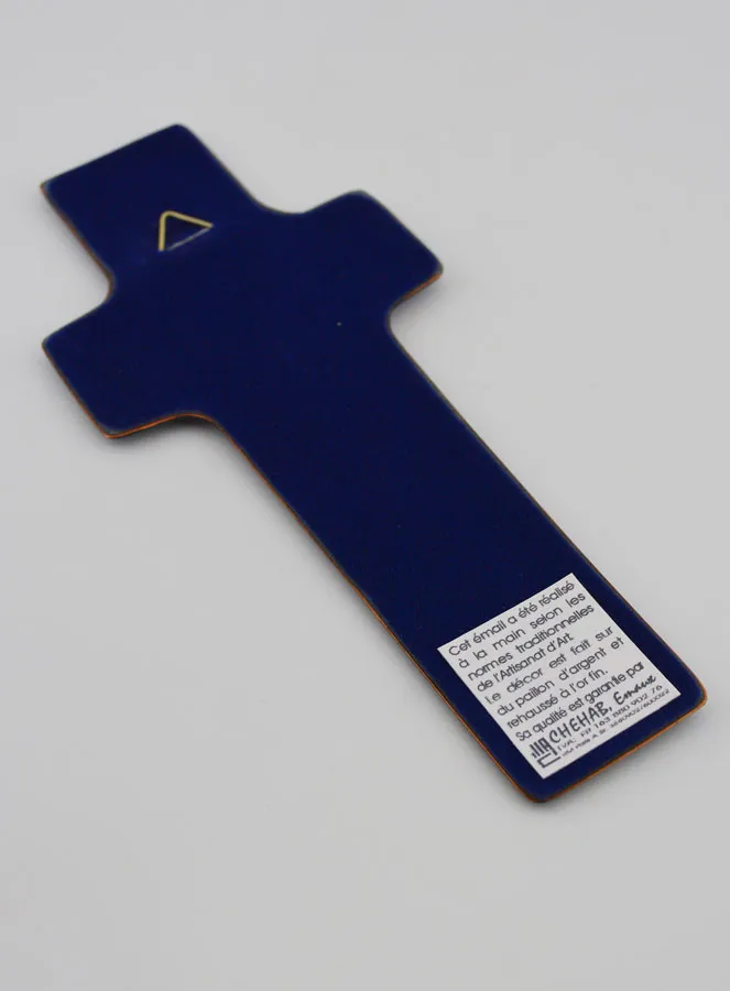 Taufkreuz für Mädchen und Gebet in Emaille von Libanon (pic 4)