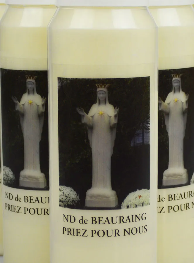 Set 6 Novenen-Kerzen an Unsere Liebe Frau von Beauraing (pic 3)