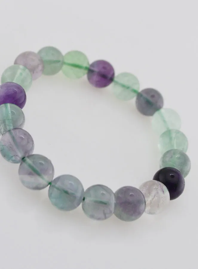 Edelstein Armband aus Fluorit AB - 10mm (pic 3)