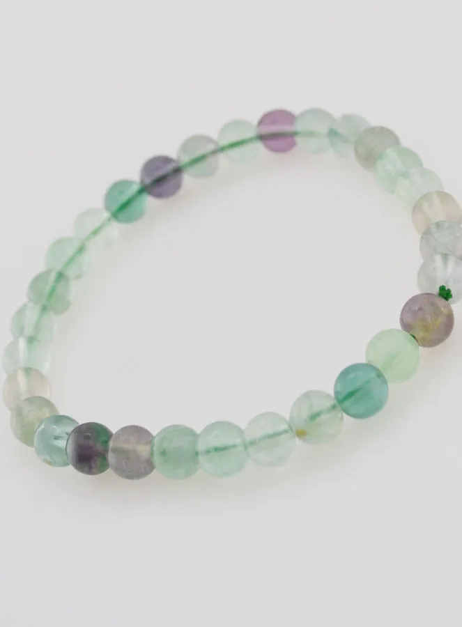 Edelstein Armband aus Fluoritstein AB - 6mm (pic 4)