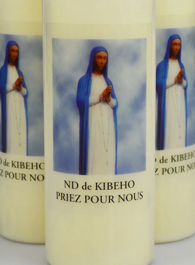 Set 3 Novenen-Kerzen zur Muttergottes von Kibeho (pic 3)