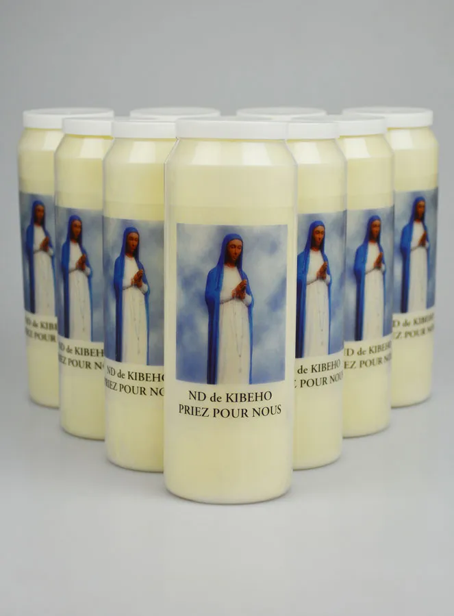 Set 10 Novenen-Kerzen zur Muttergottes von Kibeho (pic 1)