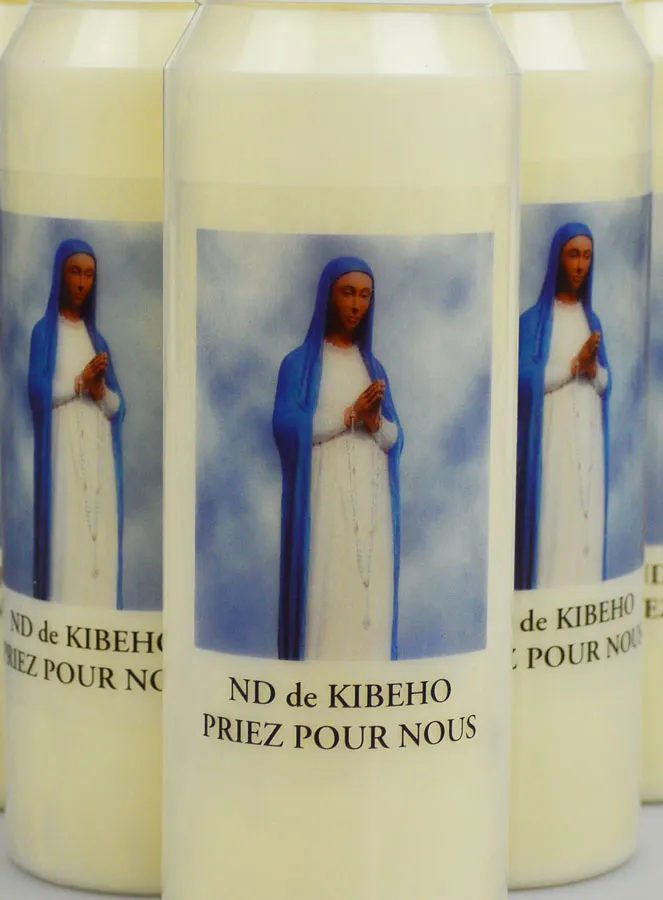 Set 10 Novenen-Kerzen zur Muttergottes von Kibeho (pic 3)