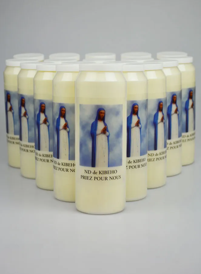 Set 20 Novenen-Kerzen zur Muttergottes von Kibeho (pic 1)
