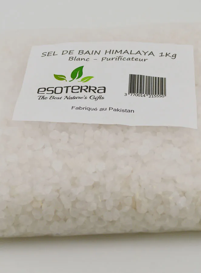 Weißes Himalaya Badesalz - 1kg (pic 2)