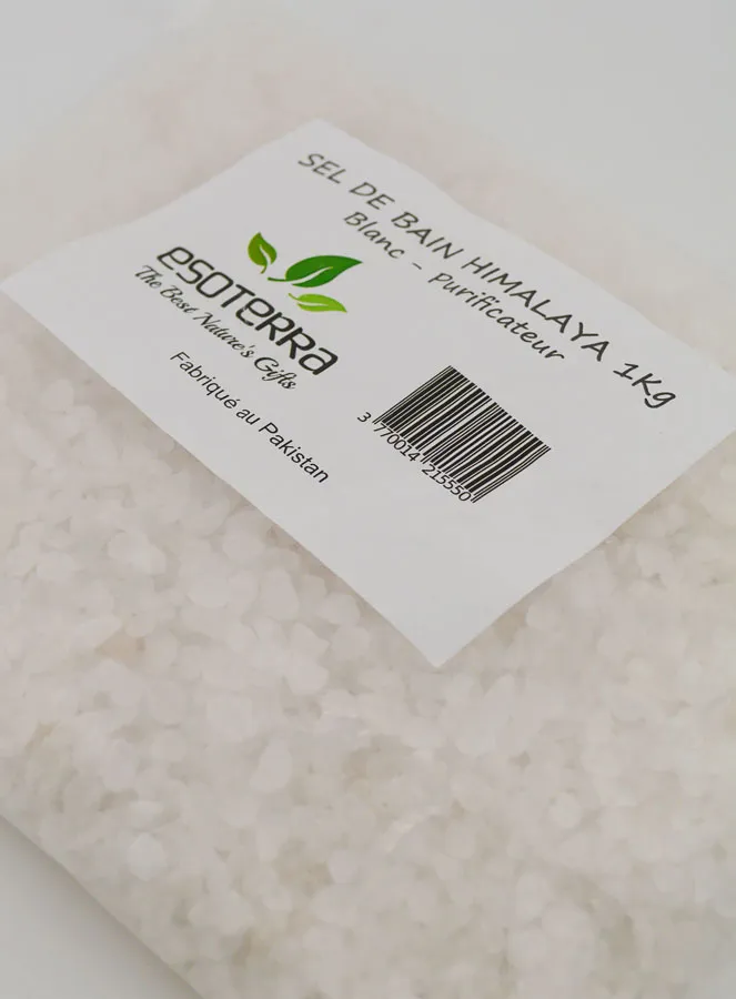 Weißes Himalaya Badesalz - 1kg (pic 4)