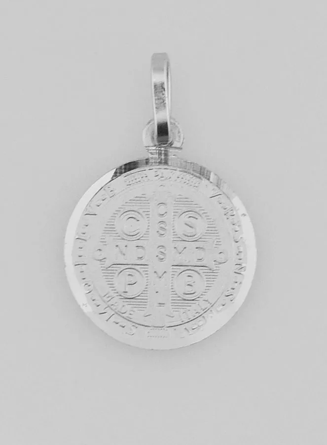Benediktus-Medaille Silber - 14mm (pic 2)