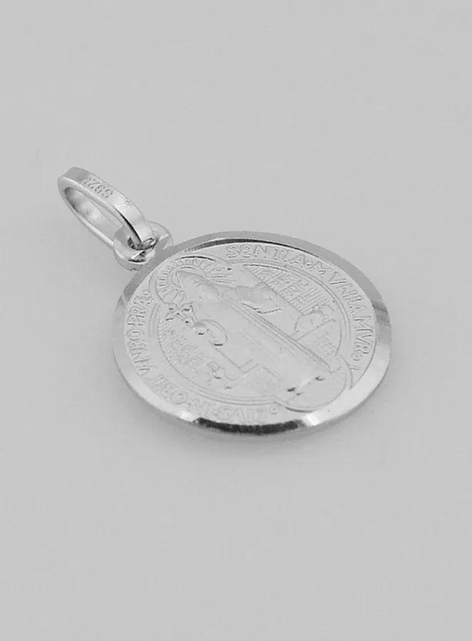 Benediktus-Medaille Silber - 14mm (pic 4)
