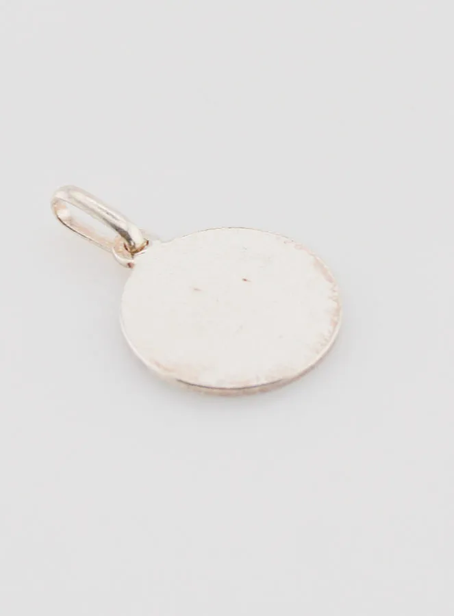 Christophorus Medaille aus Silber und Emaille - 13 mm (pic 4)